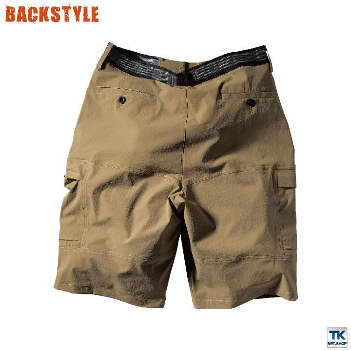 クロダルマ ハーフパンツ カーゴ 接触冷感 ストレッチ 超軽量 カジュアル かっこいい 作業服 ユニフォーム メンズ D.GROW 春夏 kd-dg122 | クロダルマ | 05