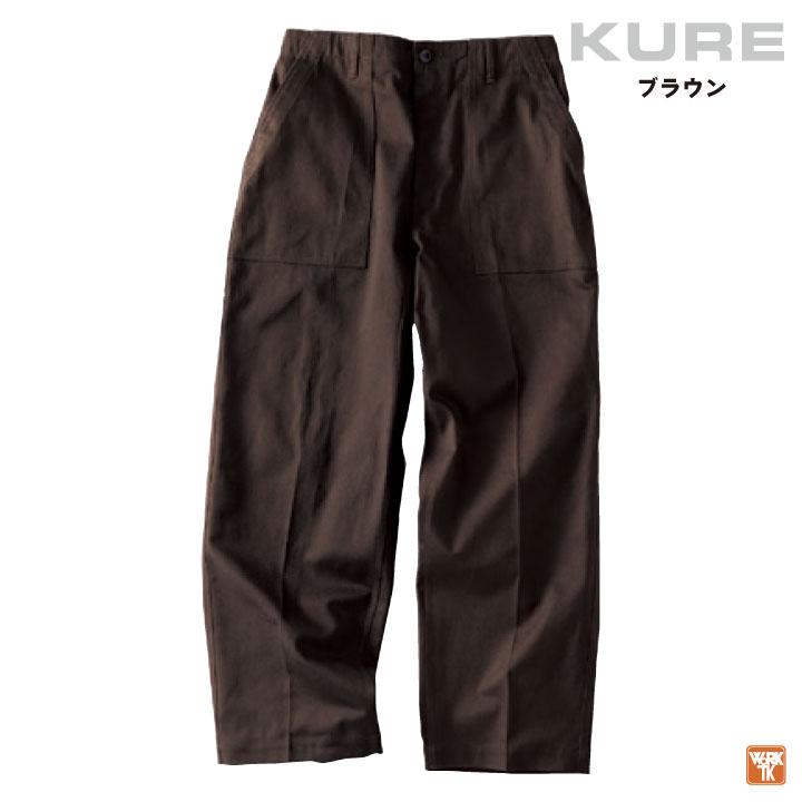 クレヒフク 綿100% パンツ ワイドシルエット 春夏 秋冬 ズボン スラックス ワークパンツ メンズ レディース 仕事服 作業着 おしゃれ カジュアル kr-30017 |  | 05