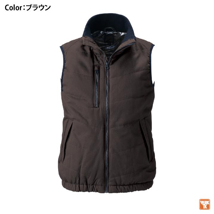 村上被服 ベスト 防寒 秋冬 裏アルミ 保温 暖かい 上着 メンズ レディース 作業服 仕事服 工事現場 カジュアル おしゃれ トップス mh-6299 |  | 05