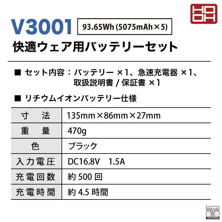 HOOH（鳳皇） (2026年新型) HOOH 30V バッテリー ファンセット 空調