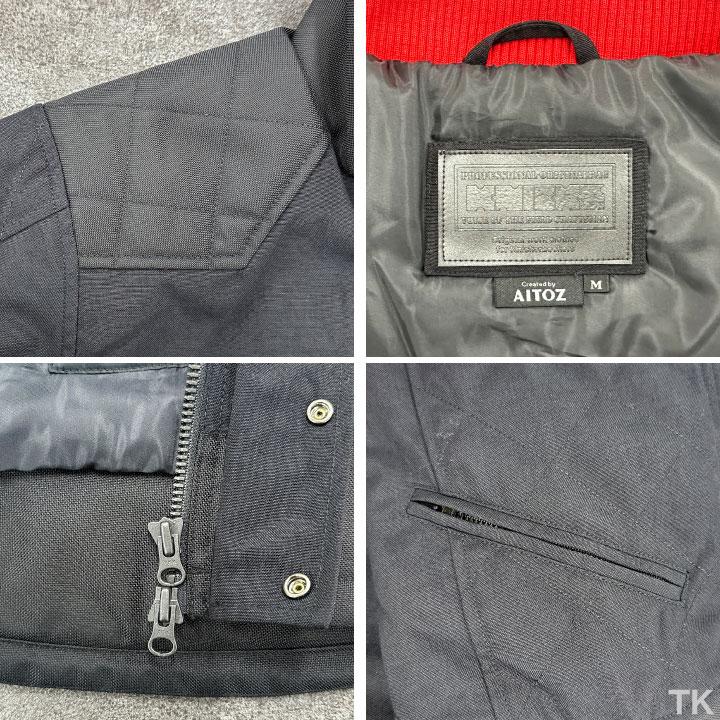 ジャケット・アウター Hacci KNICKS ニックス AITOZ×KNICKS コラボレーション 防寒ジャケット (襟