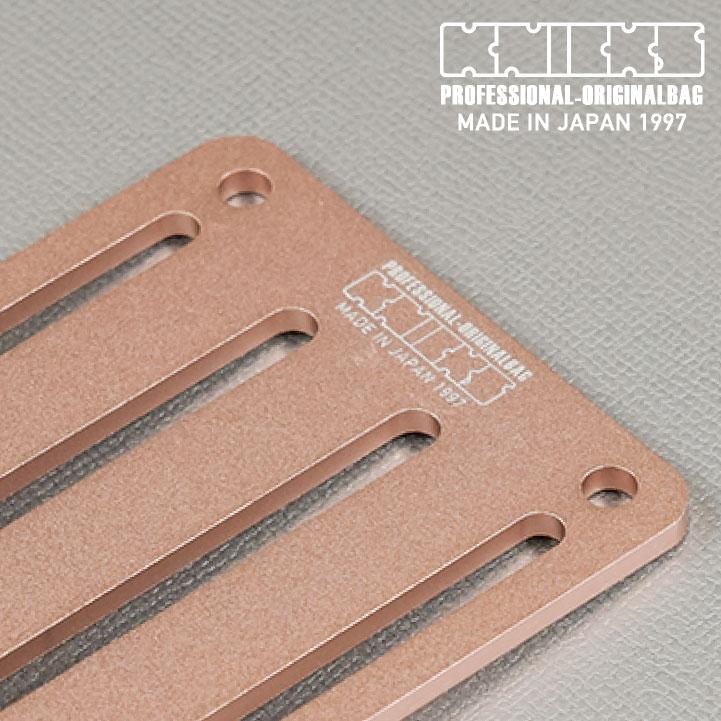KNICKS（ニックス） アルミ削り出しベルトループ ピンクゴールド ALU