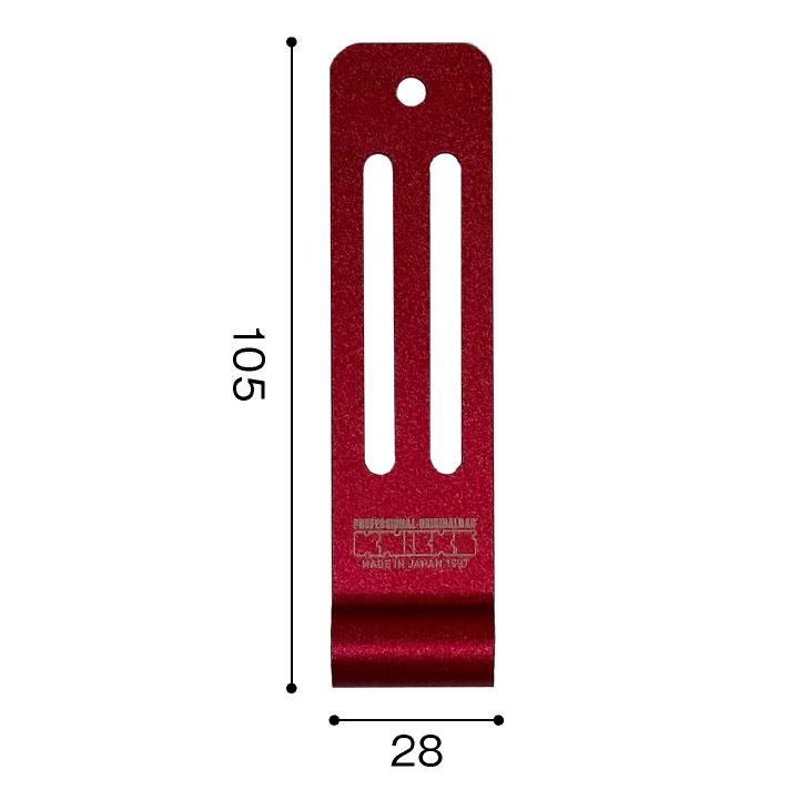 KNICKS ニックス アルミ削り出しシングルベルトループ ALU-Z (即日出荷) nx-alu-z |  | 03