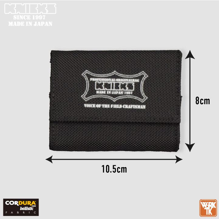 KNICKS ニックス バリスティック財布 コーデュラ バリスティック生地 BA-S ブラック (ネコポス) (即日出荷) nx-ba-s |  | 02