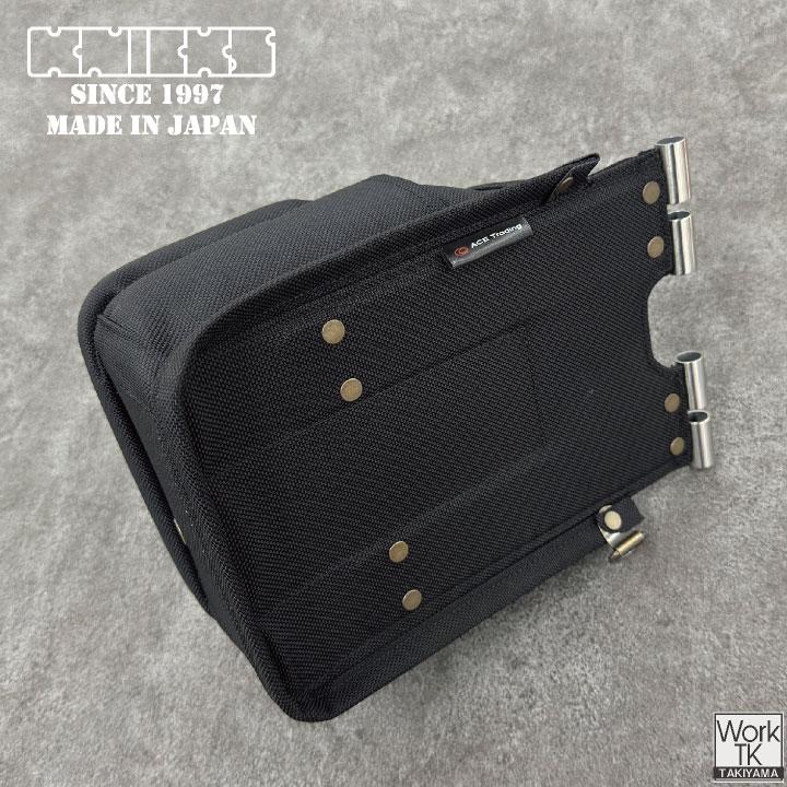 KNICKS（ニックス） コーデュラバリスティック生地 3段腰袋 工具入れ