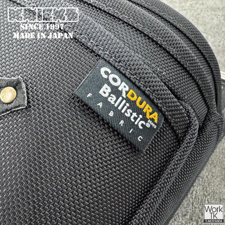 KNICKS ニックス コーデュラバリスティック生地 3段腰袋 工具入れ TIT