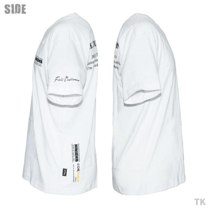KNICKS（ニックス） 半袖 Tシャツ ブラック ホワイト KNT23 (ネコポス