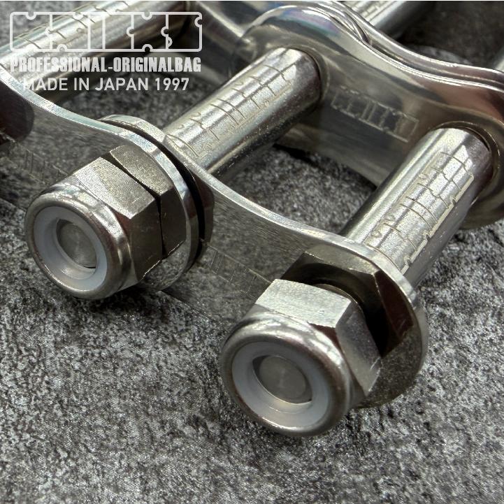 KNICKS ニックス チタン金具一式 パイプロゴ入り腰道具 腰袋 工具差し 金具 カスタム (即日出荷) nx-tit-2 |  | 03