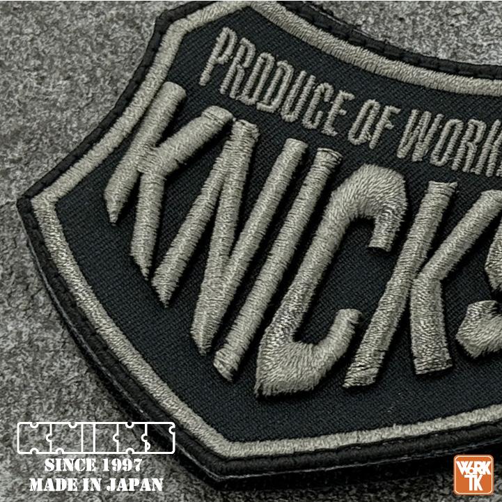 KNICKS ニックス 3D刺繍 ワッペン ベルクロ マジックテープ (ネコポス) (即日出荷) nx-w3d |  | 03