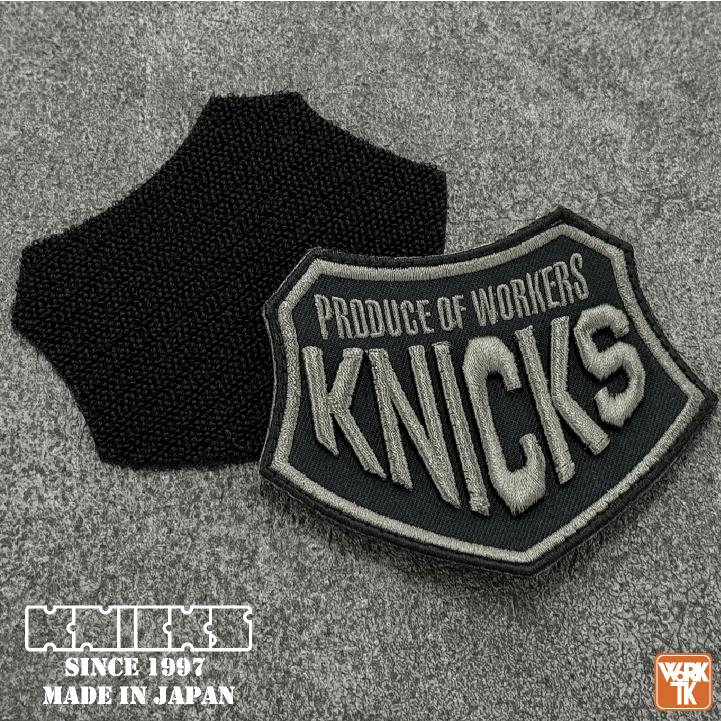 KNICKS ニックス 3D刺繍 ワッペン ベルクロ マジックテープ (ネコポス) (即日出荷) nx-w3d |  | 04