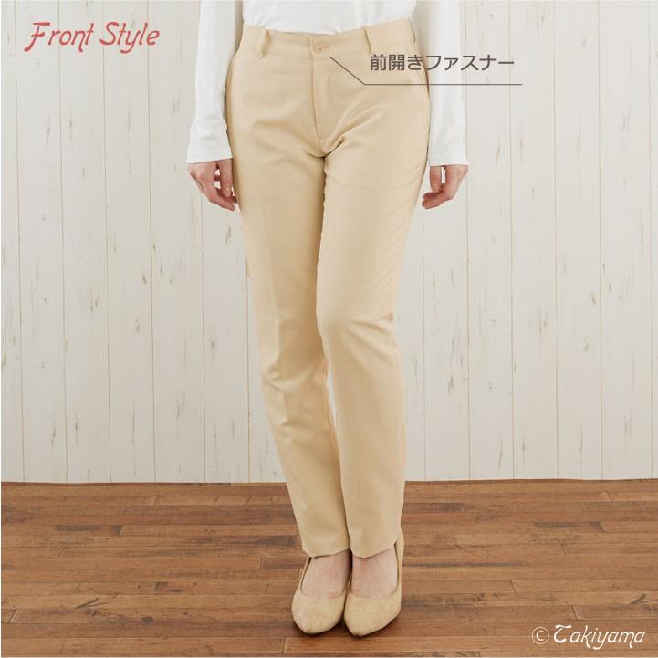 シロタコーポレーション ストレッチパンツ ストレート ライトベージュ ブラック 透け防止 エステ ネイル 美容部員 サロンスタッフ 受付 医療系 シロタ sc-e3131 | ブランド登録なし | 10