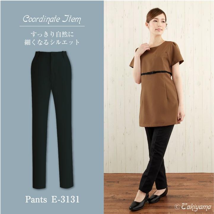 シロタコーポレーション チュニック ブラウン Aラインシルエット エステ ネイル サロンスタッフ クリニック 受付 医療系 制服 シロタ 半袖 sc-e3138 | ブランド登録なし | 16