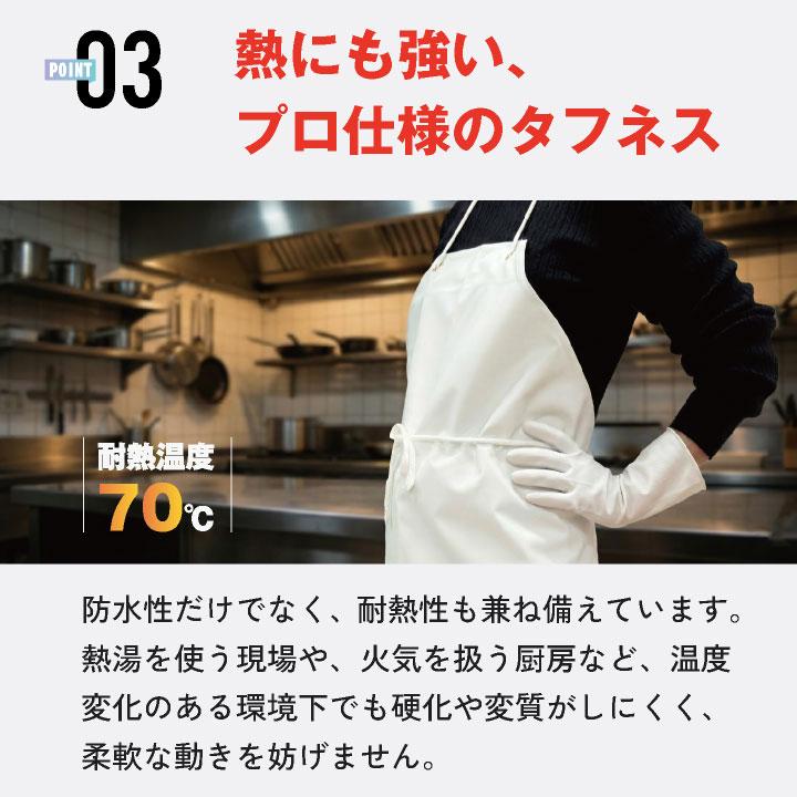 ターポリン胸付エプロン 防水 耐水 耐久 耐熱 塩化ビニール 厚手 丈夫 撥水 水産 厨房 食品加工 ラーメン屋 農作業 業務用 給食センター  (ネコポス) sn-sf31 |  | 04