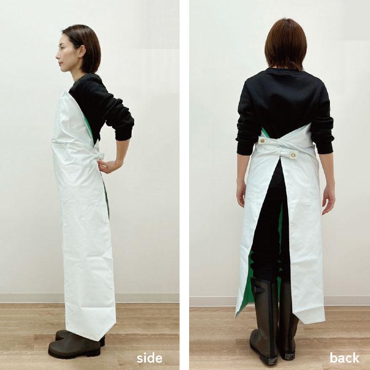 ワンタッチターポリン胸付エプロン 防水 耐久 耐熱 塩化ビニール 厚手 丈夫 撥水 水産 厨房 食品加工 ラーメン屋 農作業 業務用 給食センター sn-sf64 |  | 12