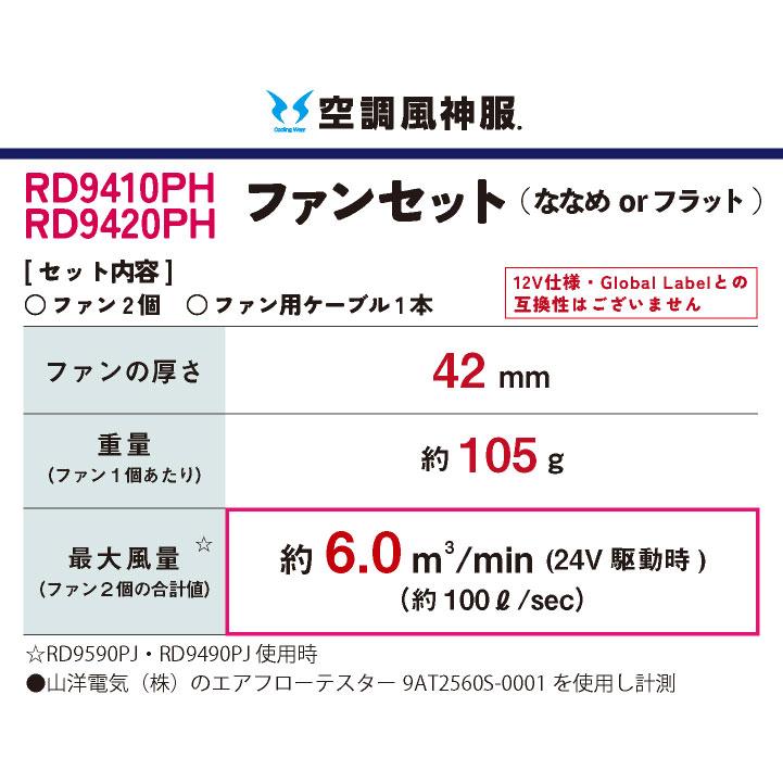 バッテリー ファンセット 空調風神服 サンエス ファン ななめ (空調