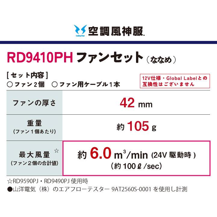 サンエス 空調風神服 24V 日本製 ファン・バッテリー フルセット サイドファン 半袖 ブルゾン 空調作業服 空調ウェア (RD9410PH＋RD9590PJ) ss-kf92500-l |  | 06