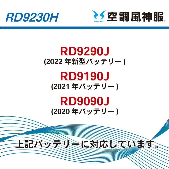 空調風神服 ファンセット 薄型 フラットタイプ ファン×2 ファン