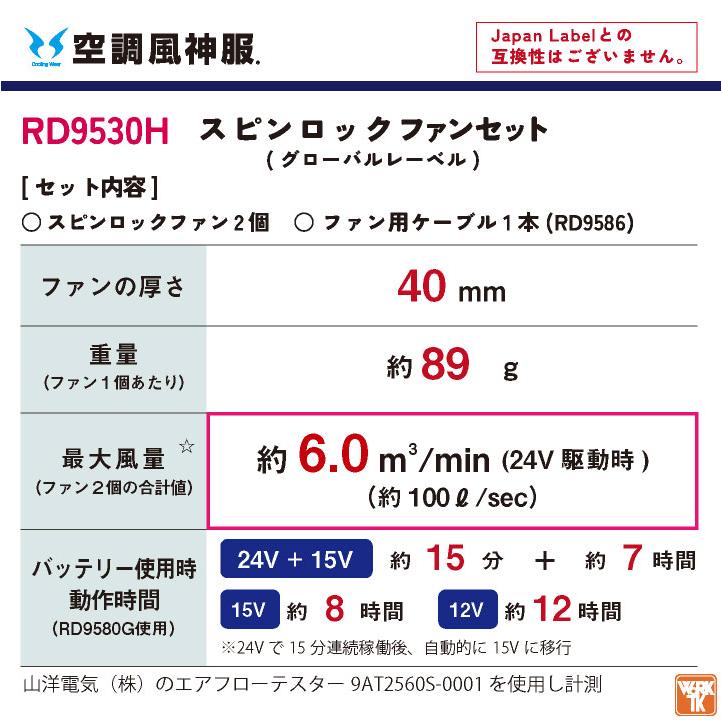 (2025年新作) サンエス 空調風神服 24V仕様 ファン 単品 空調作業服 春夏 メンズ レディース 涼しい 空調ウェア 作業服 グローバルレーベル SUN-S ss-rd9530h |  | 03