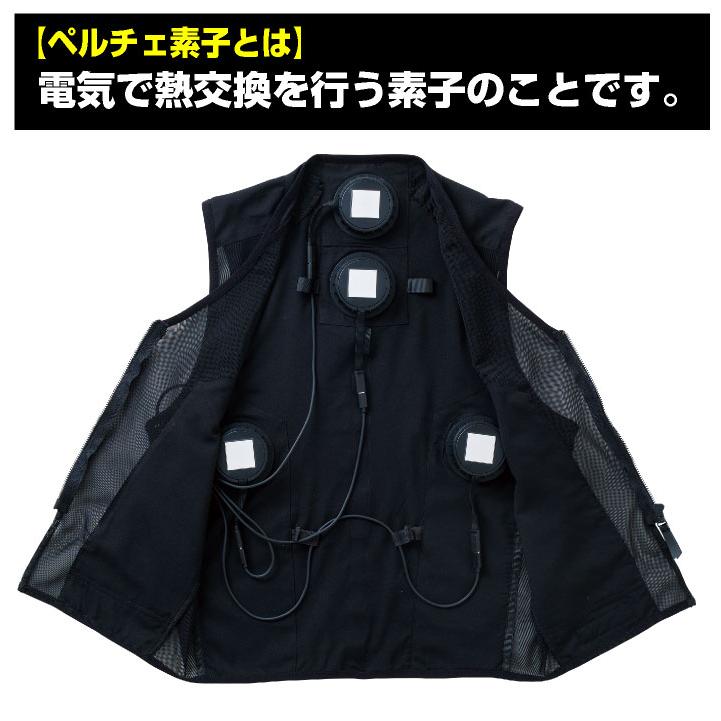 アイスパットベストフルセット　空調服 桑和 SOWA 13109（アイスパッドベストセット）｜空調服EFウェア