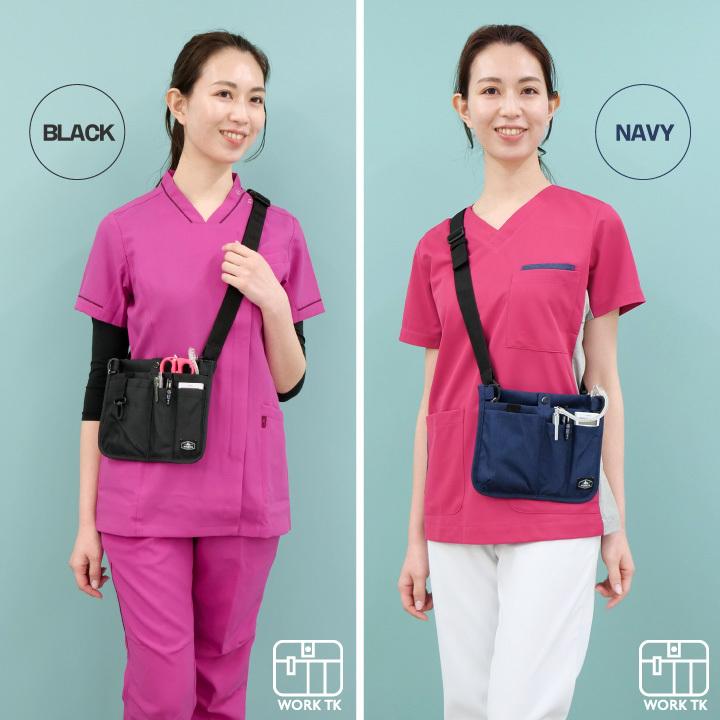 ナースポーチ グッズ ウエストポーチ ポシェット レディース メンズ 医療 看護師 病院 介護士 保育士 軽量 撥水2wayネコポス (即日出荷) tk-0001 |  | 17