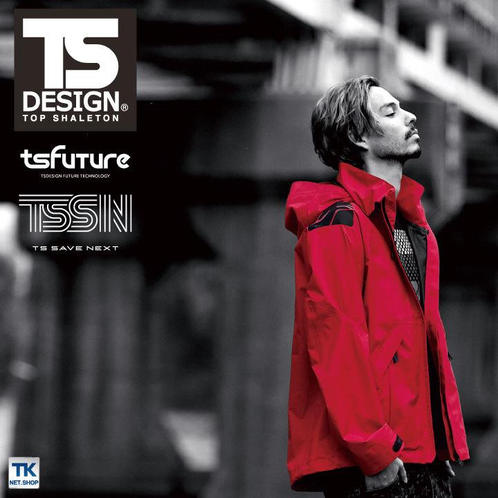 TS DESIGN レインジャケット レインウェア レインコート 合羽 梅雨 通勤 通学 アウトドア キャンプ メンズ レディース ブラック グレー レッド 黒 赤 tw-18116 |  | 01