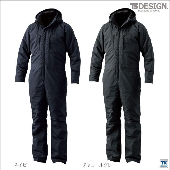 TS DESIGN 長袖防寒つなぎ 秋冬 防寒着 防寒つなぎ ライトウォームオーバーオール 綿100％ 防寒服 Winter Clothes つなぎ 作業着 メンズ レディース tw-5120 | ブランド登録なし | 03