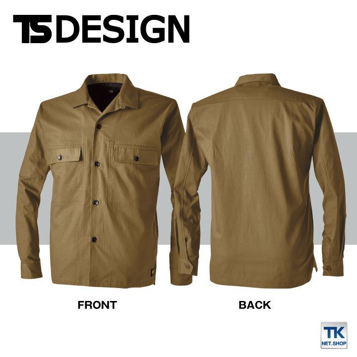 TS DESIGN X TECライトクロスメンズニッカーズロングスリーブ TS DESIGN X TECライトクロスメンズニッカーズロングスリーブ