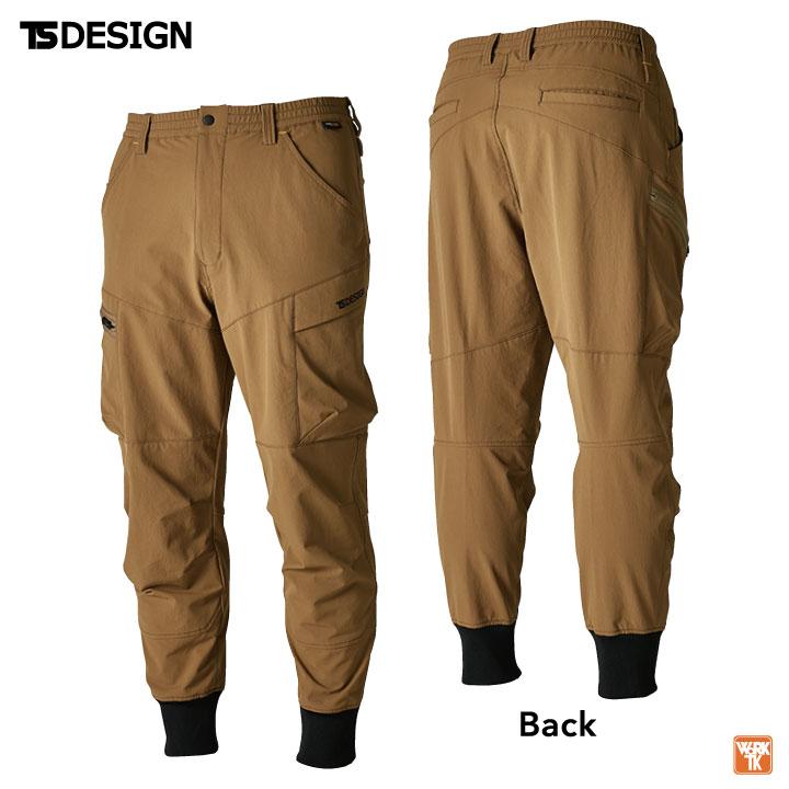 TS DESIGN カーゴパンツ 年間 秋冬 メンズ コーデュラ ナイロン ストレッチ リブ仕様 作業着 ワークパンツ オールシーズン tw-55314 |  | 03