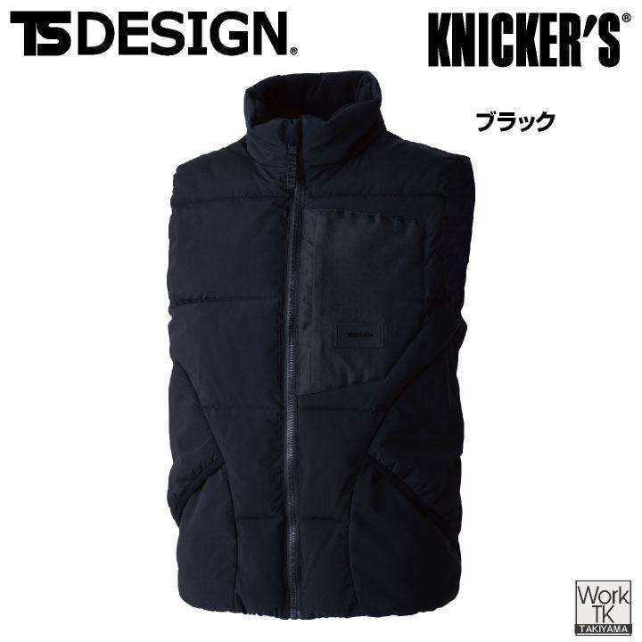 TS DESIGN 防寒ベスト 秋冬 上着 メンズ レディース あたたか ふんわり おしゃれ 防寒服 暖かい tw-55328 | TS DESIGN | 04