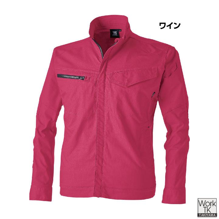 TS DESIGN 長袖ジャケット 秋冬 上着 メンズ レディース JIS制電 カラバリ豊富 リップストップ 動きやすい ストレッチ おしゃれ tw-6416 | TS DESIGN | 10