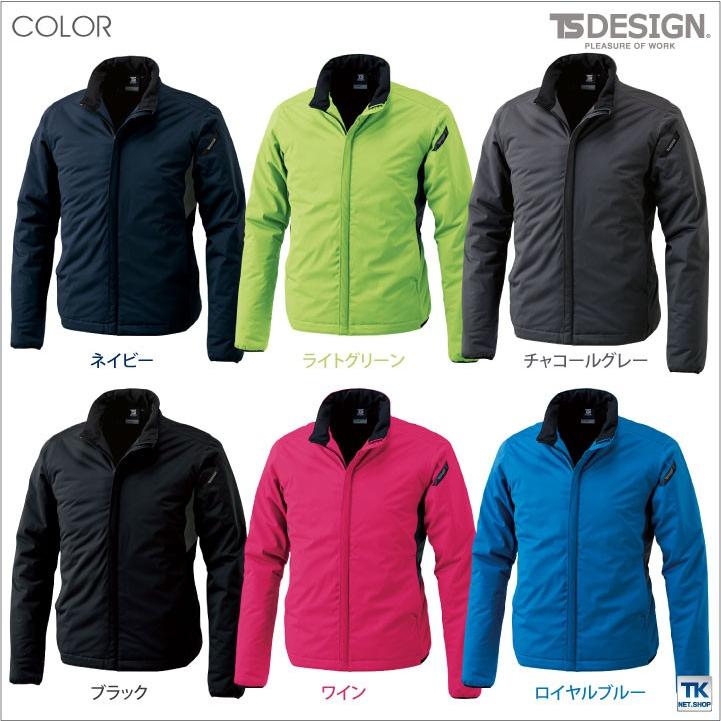 TS DESIGN 長袖防寒ジャケット 秋冬 防寒着 長袖 ジャケット 軽量防寒 防風ストレッチ ライトウォームジャケット無重力ゾーン tw-6626 | ブランド登録なし | 05