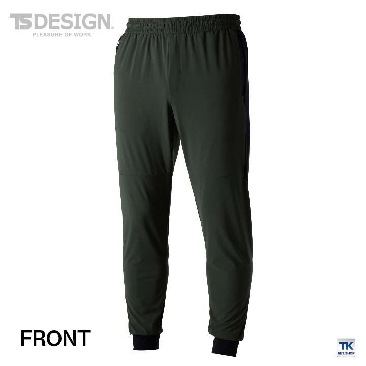 TS DESIGN スウェットパンツ DELTA ストレッチ 作業ズボン 作業着 作業服 ワークパンツ 撥水 ポケット 春夏 秋冬 スラックス tw-8342 | TS DESIGN | 06