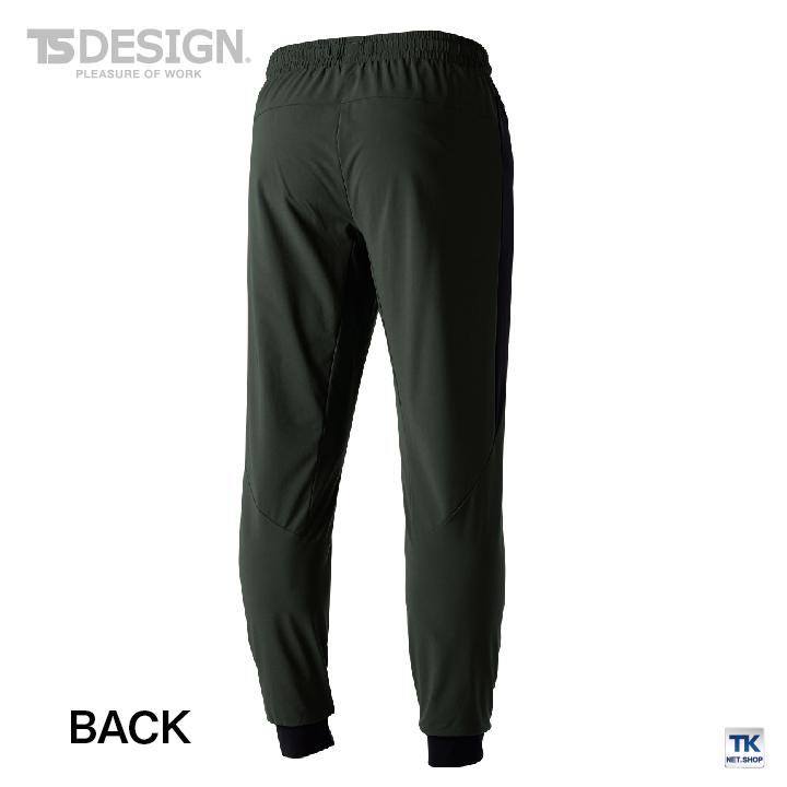 TS DESIGN スウェットパンツ DELTA ストレッチ 作業ズボン 作業着 作業服 ワークパンツ 撥水 ポケット 春夏 秋冬 スラックス tw-8342 | TS DESIGN | 07