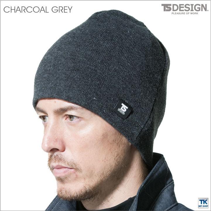 TS DESIGN ニット帽子 リバーシブル マイクロフリース 保温 メンズ レディース フリーサイズ 秋 冬 帽子 ネコポス tw-842916 | ブランド登録なし | 02