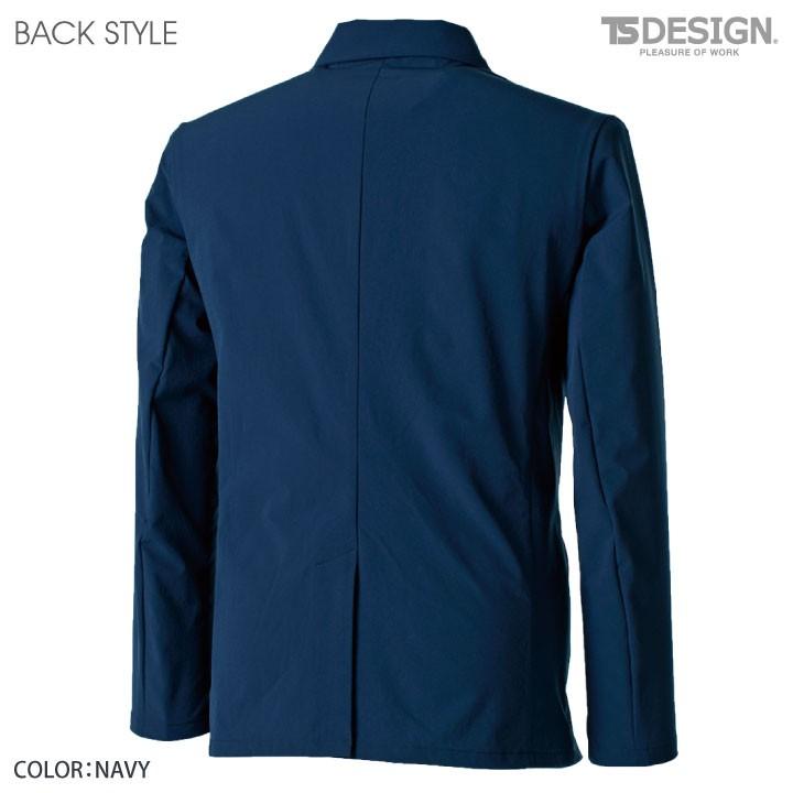 TS DESIGN 4D ステルスレディースジャケット ストレッチ 吸汗速乾 形態安定 帯電防止 TOWA ジャケット 春夏 秋冬 長袖 tw-91361 | ブランド登録なし | 10