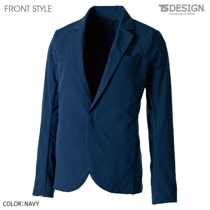 TS DESIGN 4D ステルスレディースジャケット ストレッチ 吸汗速乾 形態安定 帯電防止 TOWA ジャケット 春夏 秋冬 長袖 tw-91361 | ブランド登録なし | 09