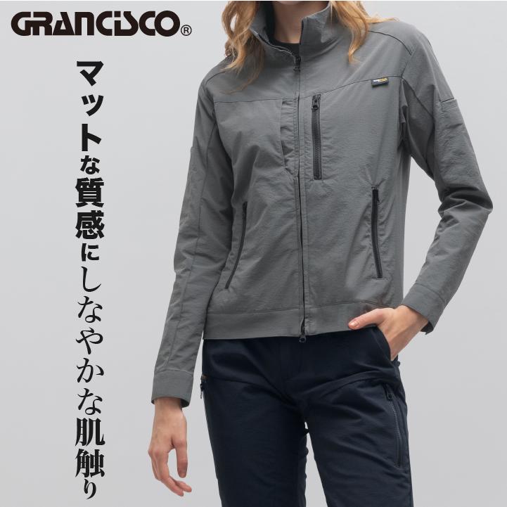 タカヤ商事 長袖ジャケット GRANCISCO 春夏 秋冬 上着 メンズ レディース コーデュラ 吸水速乾 軽量 ストレッチ 仕事服 作業着 おしゃれ トップス ty-gcs521 | TAKAYA WORK WEAR | 02