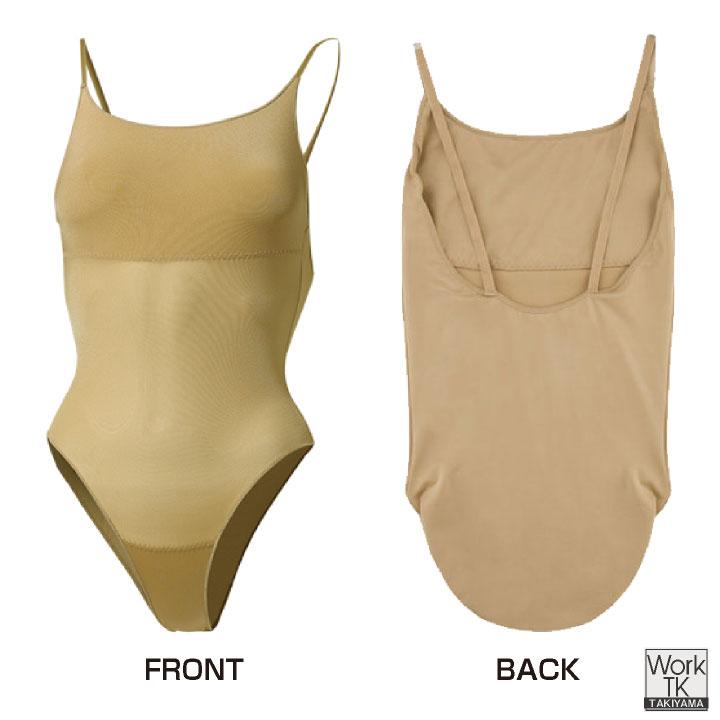 wundou ボディファンデーション 大人 子供 ジュニア キッズ レオタード バレエインナー 練習着 部活 体操 新体操 ダンス スポーツ ウンドウ (ネコポス) wd-p540 |  | 03