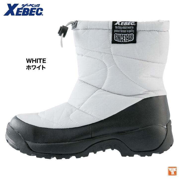 ジーベック 半長靴 鋼製先芯 メンズ レディース 安全靴 防寒セーフティーシューズ 秋冬 防寒着 防寒セフティシューズ XEBEC 撥水加工 ボア ショート丈 xb-85722 | ジーベック | 07