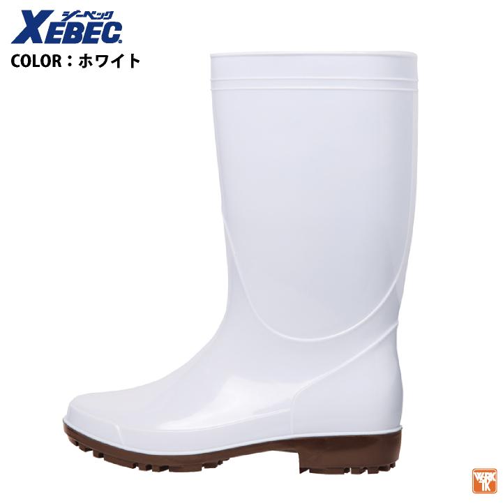 ジーベック 抗菌 衛生長靴 先芯なし ショート丈 作業靴 メンズ レディース 滑りにくい SIAA 耐滑 耐油 業務用 厨房シューズ 衛生管理 飲食店 XEBEC xb-85765 |  | 06