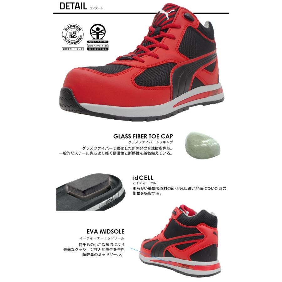 PUMA 安全靴 セーフティーシューズ JSAA A種 プーマ ミッド PUMA 安全靴 セーフティーシューズ JSAA A種 プーマ ミッド