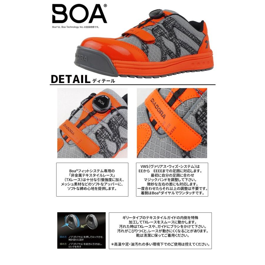 ●diadora 安全靴　jsaa a種 DIADORA 安全靴 セーフティーシューズ ディアドラ JSAA A種 樹脂