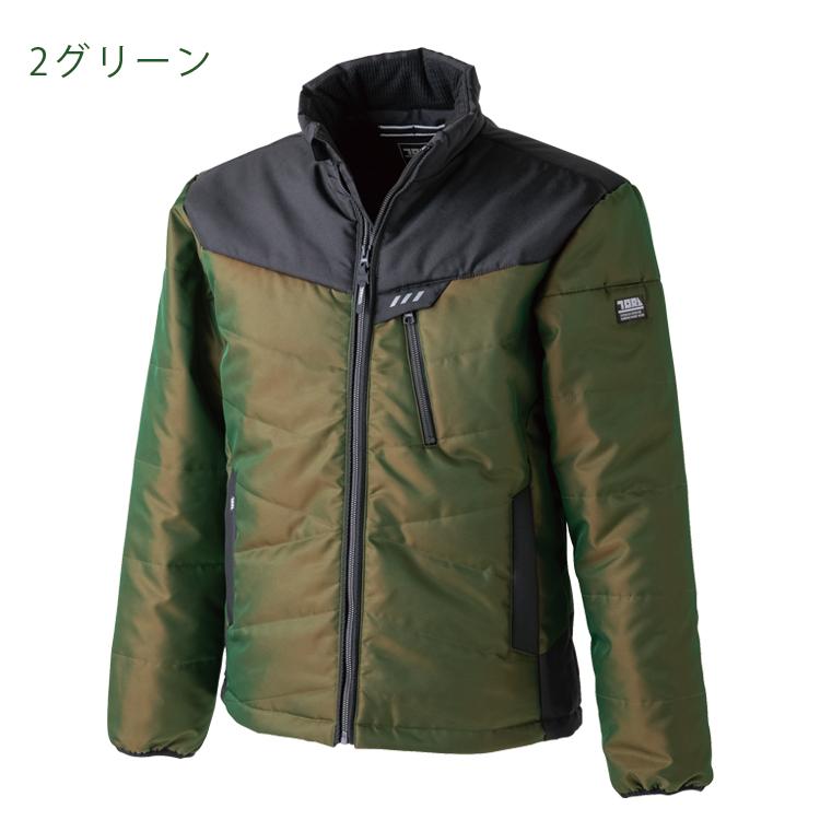 S-3L】2587-129 寅壱 防寒ブルゾン アウター 作業着 作業服 撥水 反射 