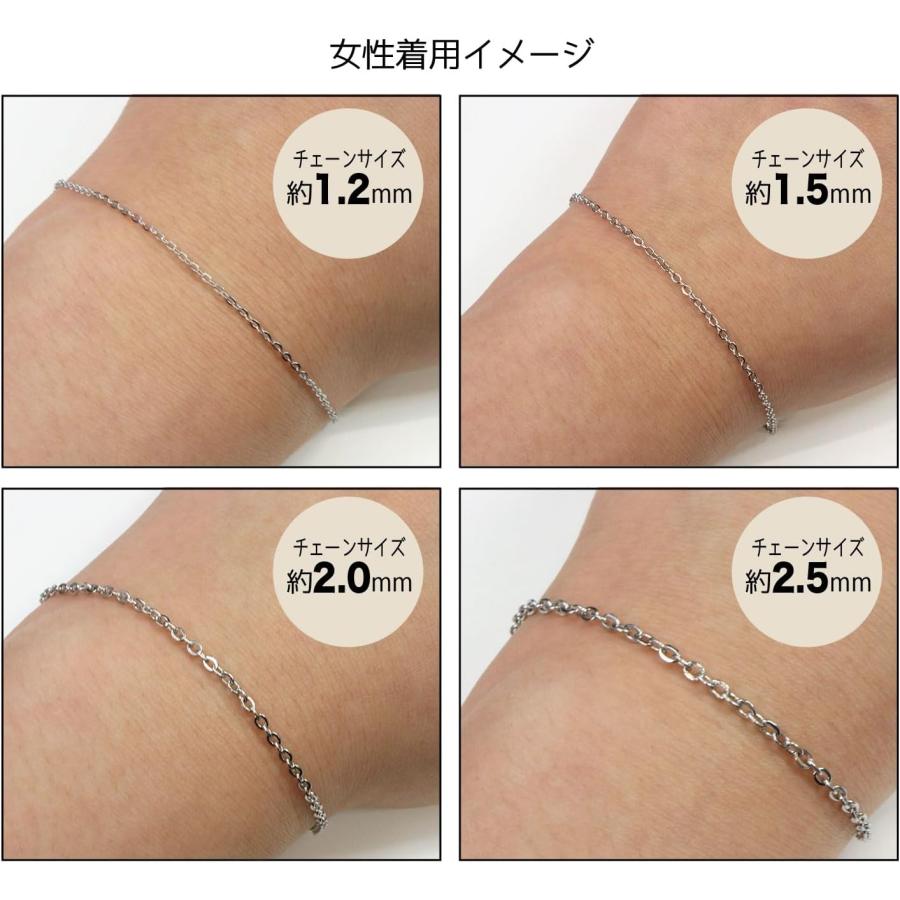 きらきらぷんぷん丸 チェーン アクセサリー用チェーン 全長5m シルバー