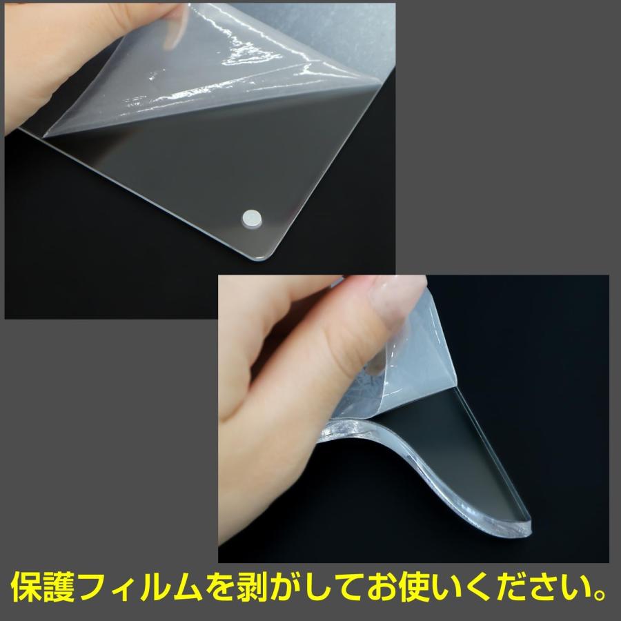 CD ディスプレイスタンド アクリル フォトフレーム DVD アルバム トレカ フォトカード グッズ 足付き 縦置き 横置き 透明  APF-CLA | きらきらぷんぷん丸 | 05