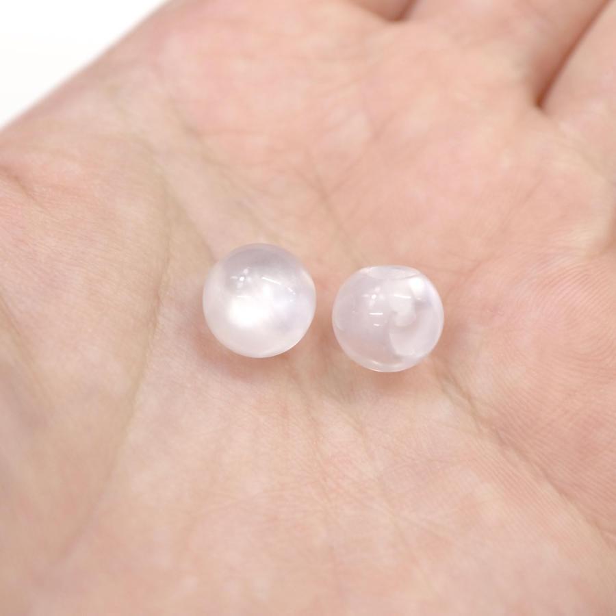 最終価格【magliano】パールボタン きらきらぷんぷん丸 半透明 パールボタン ホワイト 白 ツヤあり 円