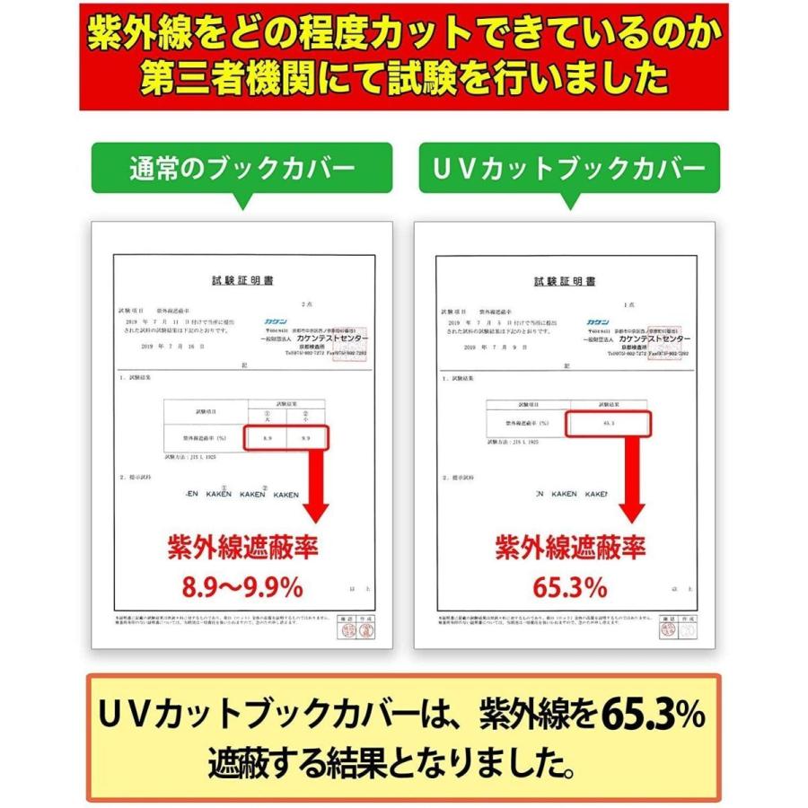コミック侍 透明ブックカバー UVカット 日本製 A4文芸誌・ファッション