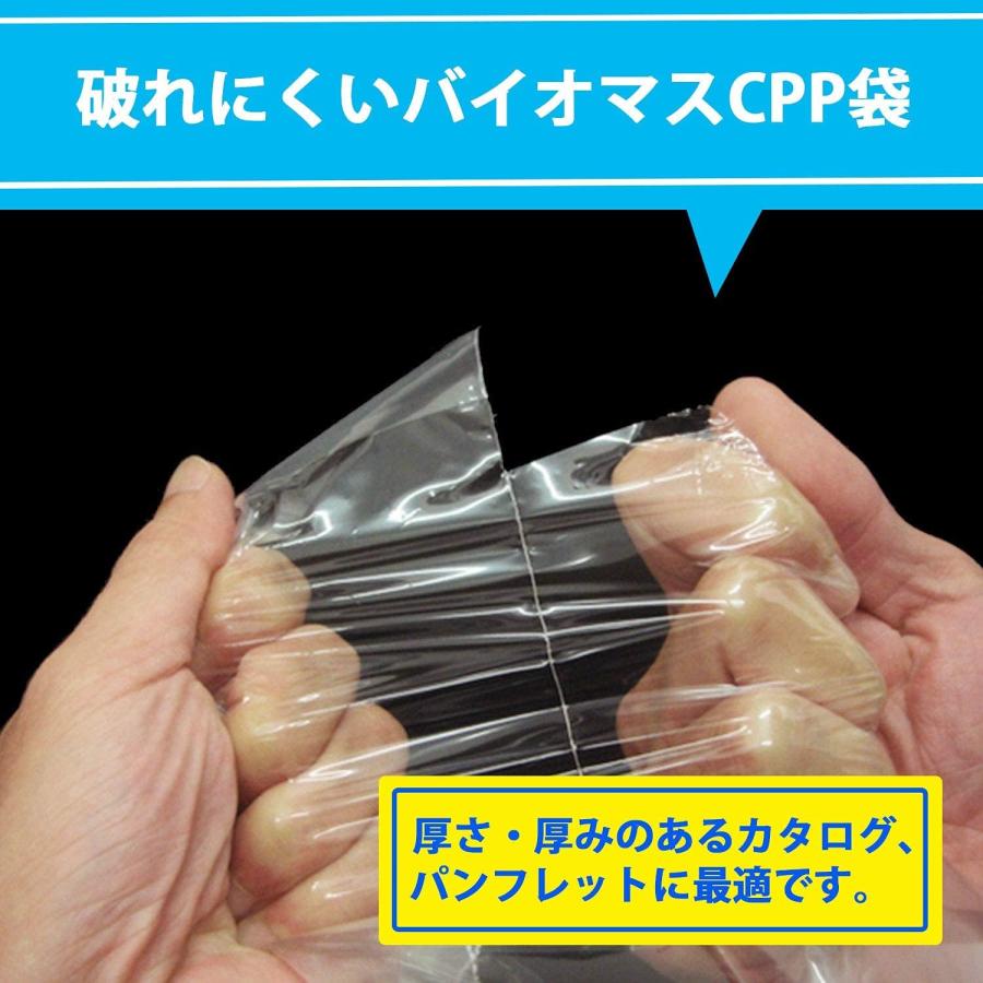 環境に優しいバイオマスCPP袋(破れにくいタイプ) A4透明封筒DMに | きらきらぷんぷん丸 | 02