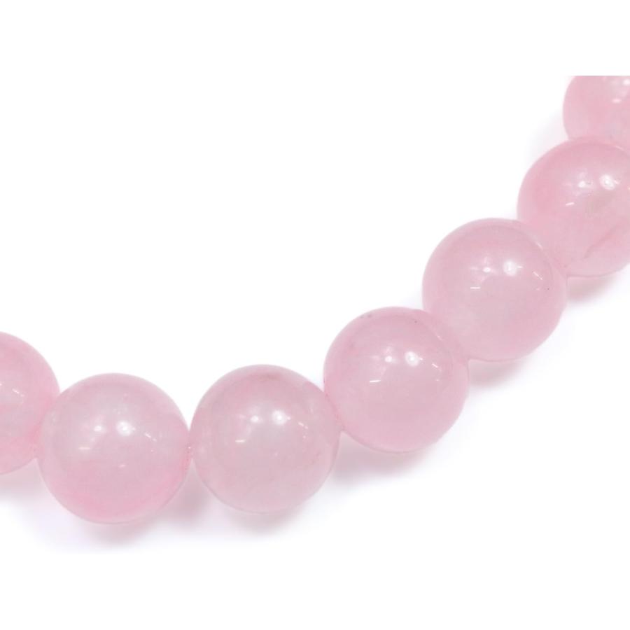 きらきらぷんぷん丸 天然石ブレスレット ローズクォーツ 8mm 選べる7