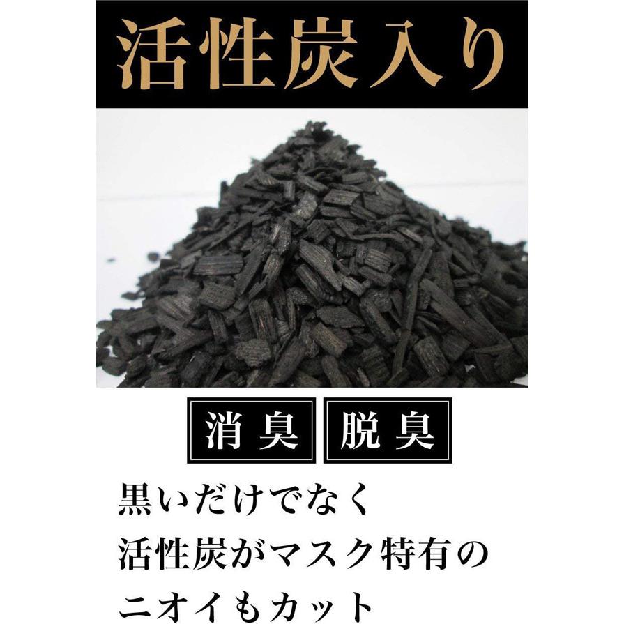 貼る黒マスクプレミアム ひもなしで耳が痛くならない 男女兼用 貼りなおしOK PFE99％以上 不織布マスク メガネが曇りにくい 5枚入｜workupstore｜12